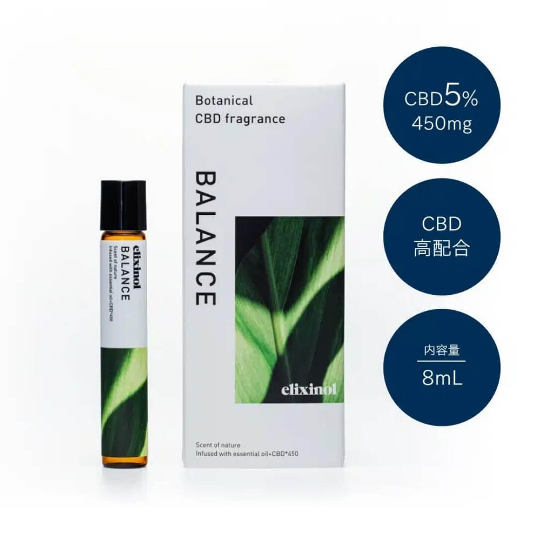 エリクシノール]ボタニカルCBDフレグランス[BALANCE]（CBD450mg 含有