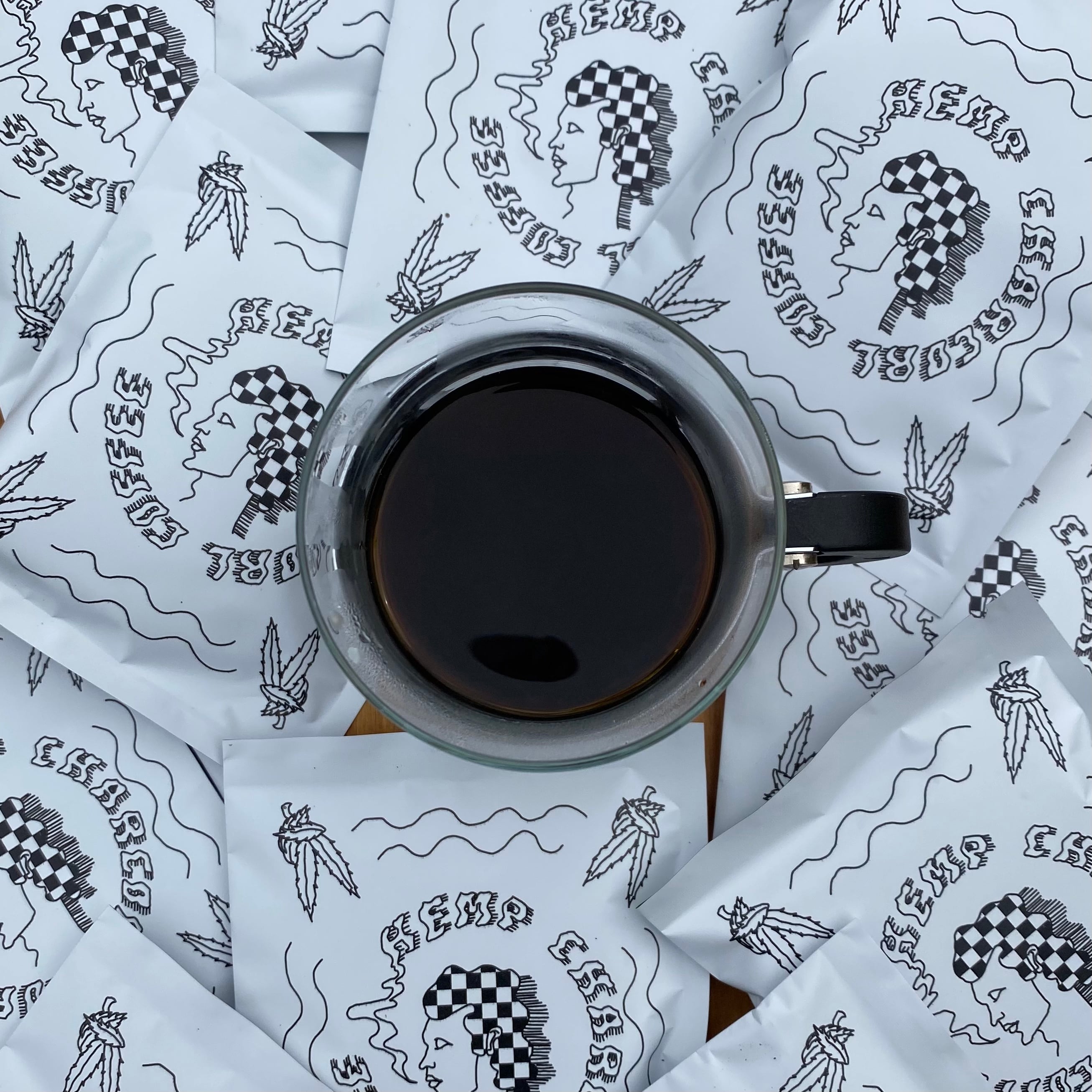 HEMP CHARCOAL COFFEE ドリップバック(5個入)