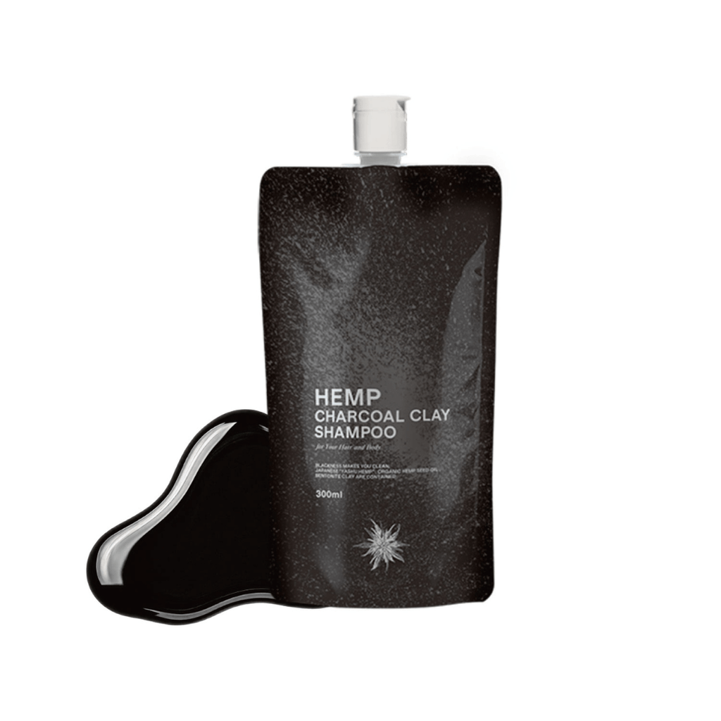 野州麻炭Lab] 麻炭クレイシャンプー Hemp charcoal clay shampoo – 麻